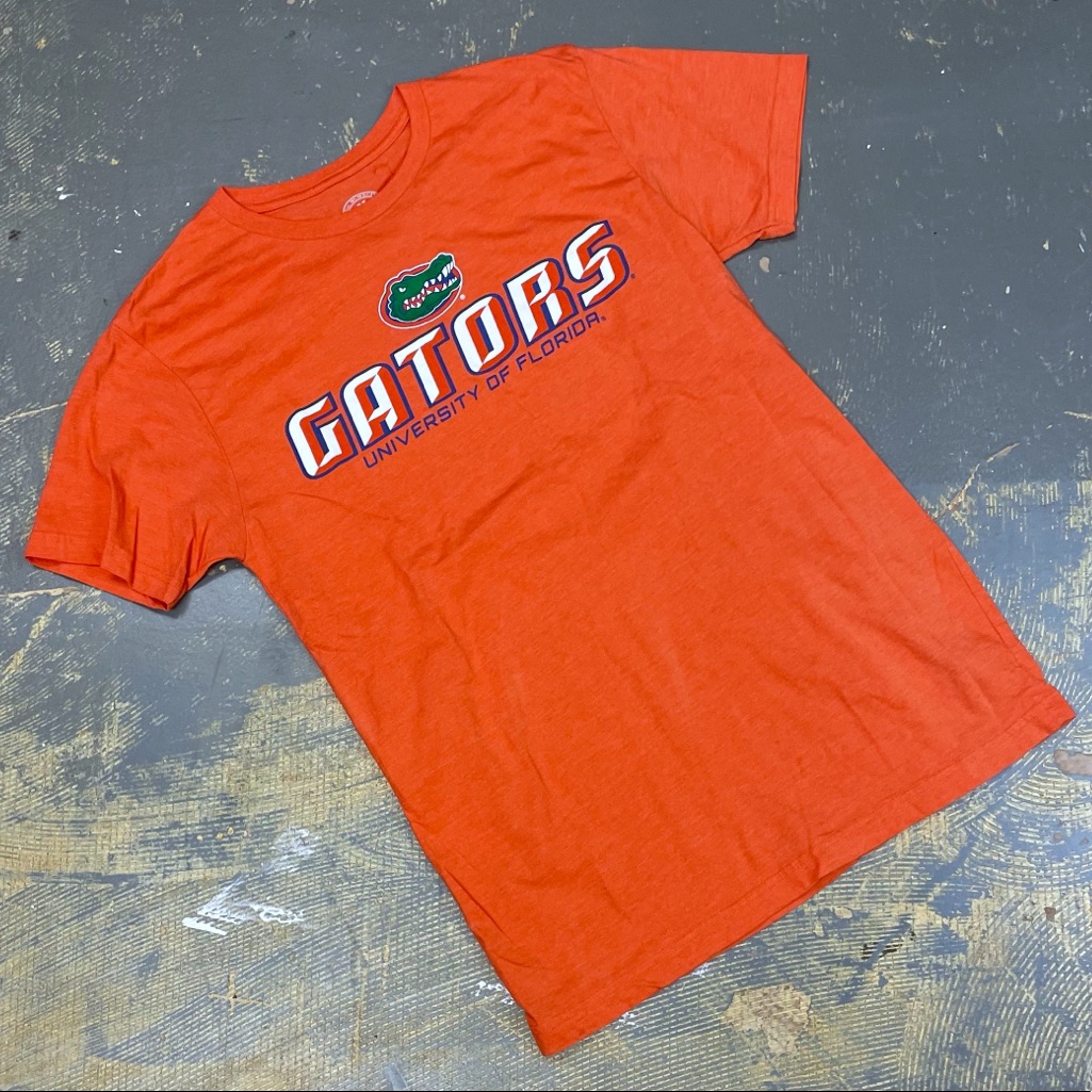 Florida Gators Shirt Football University Medium Retro Orange Ncaa